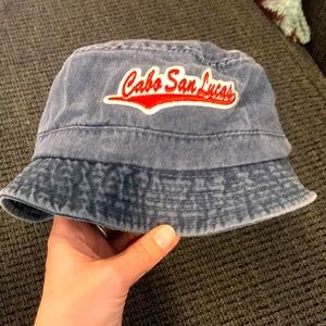 Vintage Cabo San Lucas Denim Bucket Hat